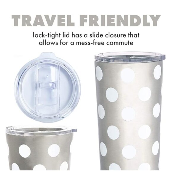 ♠️ kate spade ♠️ Stainless Steel 24oz Tumbler NWT - Picture 5 of 11